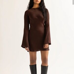 Summer Away Maya Dress in Espresso